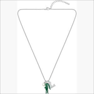 Stainless Steel Adjustable Pendant Necklace with Lobster Clasp